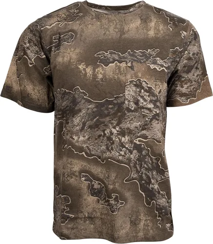 Vista 14 de King's Camo Camiseta de caza de manga corta de algodón Desierto sombra