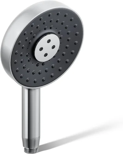Vista 19 de KOHLER 26282-G-BL Statement - Ducha de mano redonda multifunción con 3 ajustes de pulverización, 1.75 GPM, negro mate