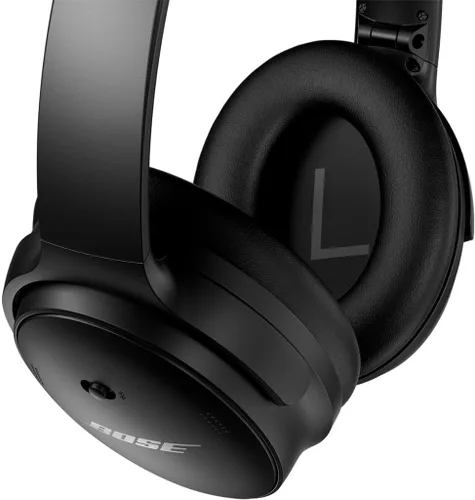 Vista 4 de Bose QuietComfort 45 Auriculares inalámbricos Bluetooth con cancelación de ruido, color negro triple (renovado)