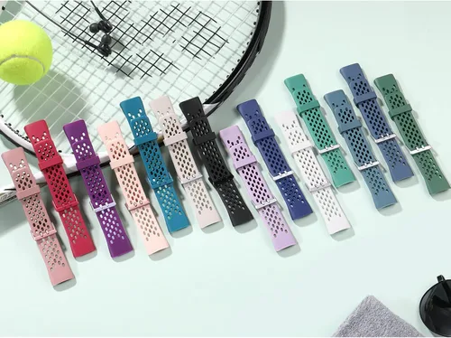 Vista 8 de Maledan Compatible con Fitbit Charge 5/Fitbit Charge 6 bandas para mujeres y hombres, correa deportiva transpirable suave impermeable de repuesto