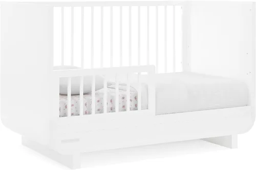 Vista 9 de Delta Children Cuna convertible 4 en 1 Rhodes - Certificado Greenguard Gold, Bianca White
