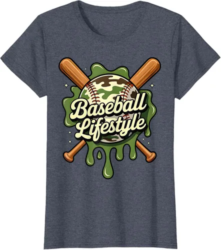 Vista 96 de Baseball Life Style 101 Apparel Youth Drip Baseball Boys Kid Camiseta