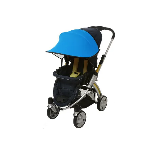 Vista 15 de parasol para carriolas y asientos de auto (7 colores disponibles), Negro