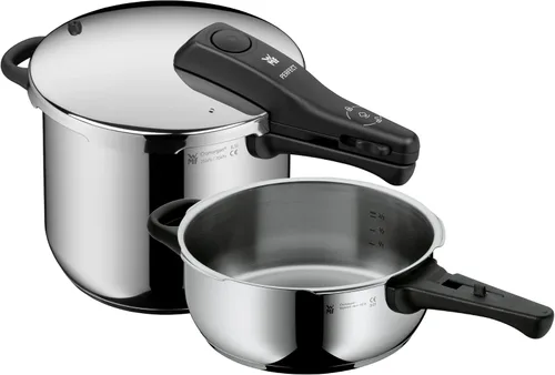 Vista 20 de WMF Perfect Rapid Cooker - Olla de cocción rápida (7.1 in de diámetro, 2 litros y medio, con protección contra llamas), acero inoxidable