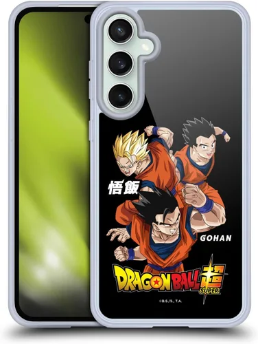 Vista 157 de Head Case Designs Funda de gel con licencia oficial de Dragon Ball Super Group Future Trunks Arc Characters [protección de grado militar] compatible