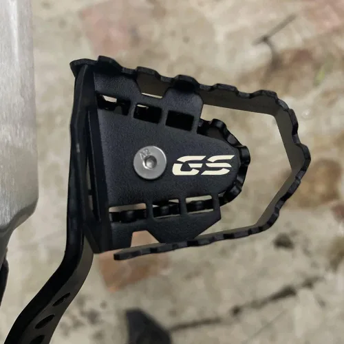 Vista 7 de Modeer Para F750GS F850GS R1250GS 2018-2023 Palanca de freno de pie trasero de motocicleta Pedal Ampliación Extensión Pastilla de freno trasero
