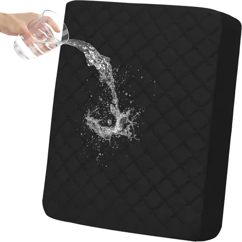Vista 10 de Easy-Going Funda de cojín impermeable para silla, antideslizante, a prueba de fugas, acolchada y elástica, protector de muebles para perros, Beige