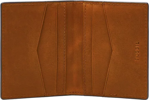 Vista 3 de Fossil Everett - Cartera delgada de cuero para hombre