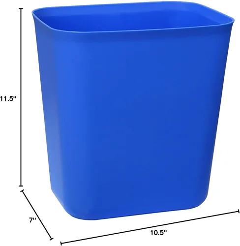 Vista 7 de Nipogear Basurero eficiente de 3 galones, se adapta debajo del escritorio, cocina, hogar, oficina (azul, 3 galones)