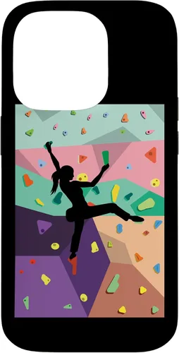 Vista 17 de Cute Colorful Rock Climbing Bouldering Wall Climber Case for iPhone 17