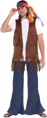 Vista 3 de 60s Hippie Vest
