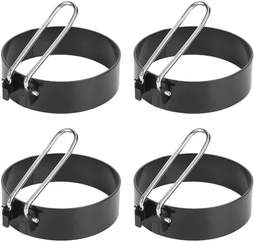 Vista 5 de Egg Ring Set, NonStick Stainless Steel Mould