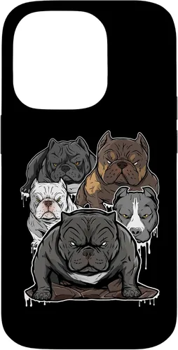 Vista 17 de Pitbull shirt, Pitbull terrier, Bully, American bullies dog Case for iPhone 16
