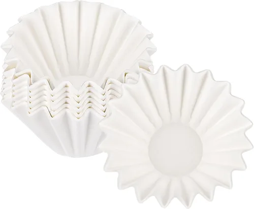 Vista 17 de EUSOAR Filtros de café sin blanquear de 1 a 2 tazas, paquete de 50 filtros de café desechables de papel marrón natural, para cafeteras de vertido