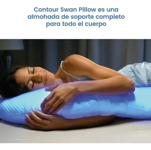 Vista 4 de Almohada corporal de cisne