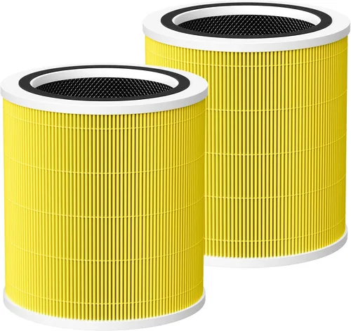 Vista 10 de Core 400S-P Filtro de repuesto de humo para purificador de aire inteligente LEVOIT Core 400S-P, filtro de aire HEPA 3 en 1 y filtro de carbón