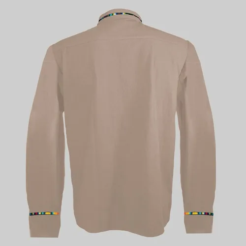 Vista 5 de Camisas de manga larga para hombre, hechas en México, varios