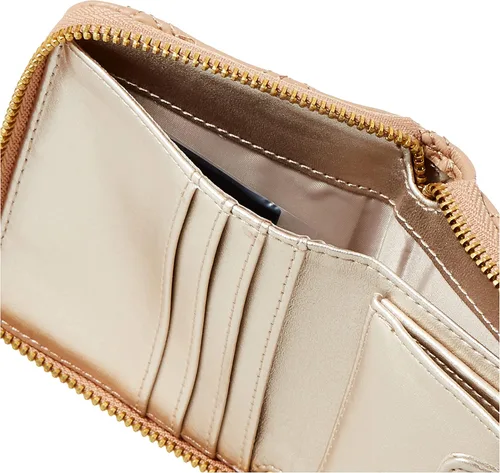 Vista 4 de GUESS Giully - Cartera pequeña con cremallera para mujer