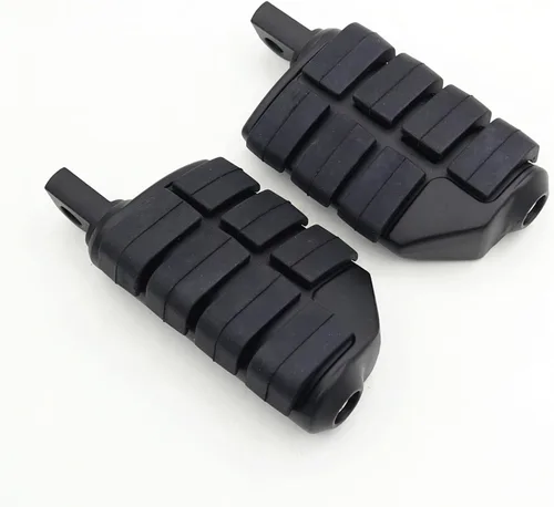 Vista 6 de Estriberas de carretera de 1.25 pulgadas para motocicleta con barras de choque, pedal de crucero ajustable para Harley Touring Electra Glide Dyna