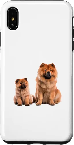 Vista 6 de Funda para iPhone 15 Cute Chow Chow Dogs