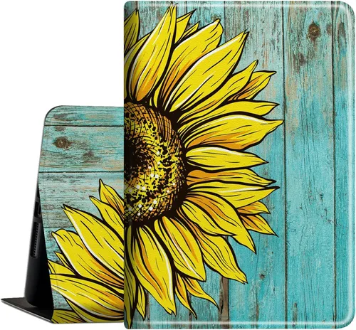 Vista 22 de Funda para tablet Kindle Fire HD 8 y 8 Plus (12ª generación 2022), funda delgada de piel sintética con función de encendido automático para tableta