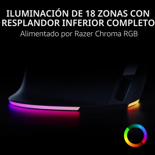 Vista 6 de Ratón Inalámbrico Vertical Razer Pro Click V2: Diseño Ergonómico de 6 Botones - Comando AI de Un Clic - Compatible con Windows y Mac - Conectividad