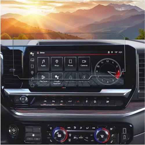 Vista 34 de SXCY 4 protectores de pantalla para Genesis GV70 2026 2027 [GPS + AC] Para Genesis GV70 2026 2027 Accesorios 2027 GV70 Protector de pantalla táctil