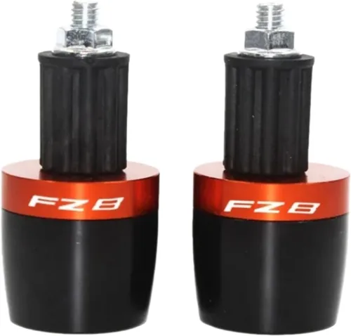 Vista 10 de Moto Handlebar End Plug Motorcycle Universal Handlebar Grips Ends Counterweight Bar Slider End Cap Plug for FA&zer FZ8 FZ 8 7/8