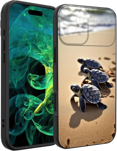 Vista 116 de Funda para iPhone Air con cubierta para cámara deslizante, resistente de doble capa, híbrida, a prueba de golpes, funda protectora resistente