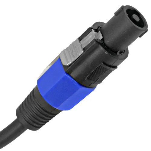 Vista 4 de Seismic Audio - SPXC-6-2Pack - Par de cables de extensión Speakon profesionales de 6 pies - Speakon macho a Speakon hembra - Cables de extensión
