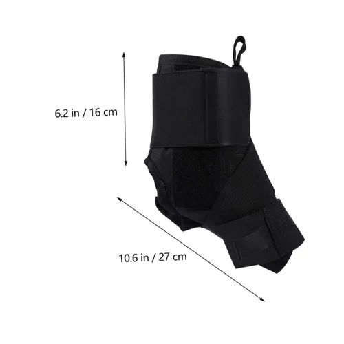 Vista 2 de Ankle Brace Ankle Support Xl Size (44-46) with Lace-up Cross Strap for Overpronation Correction