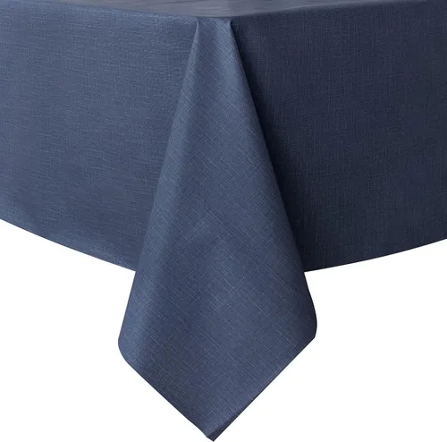 Vista 18 de sancua - Mantel rectangular de PVC 100 % impermeable, 54 x 54 pulgadas, vinilo a prueba de aceite, derrames, fácil de limpiar con un paño, para Beige