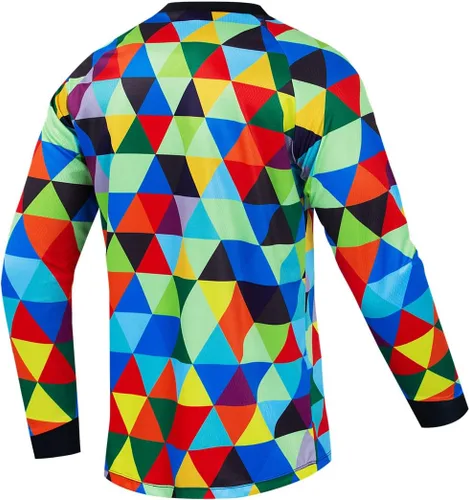 Vista 116 de Hotlion Camiseta de ciclismo para hombre, manga larga, MTB Motocross, ropa de carreras todoterreno