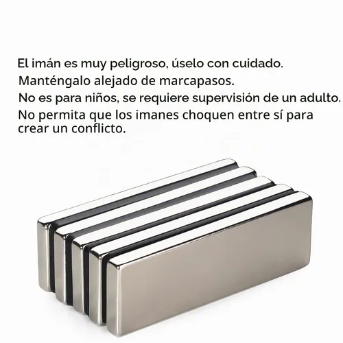 Vista 5 de Realth Bloque magnético de la tierra rara de la barra de los imanes del neodimio para el propósito industrial