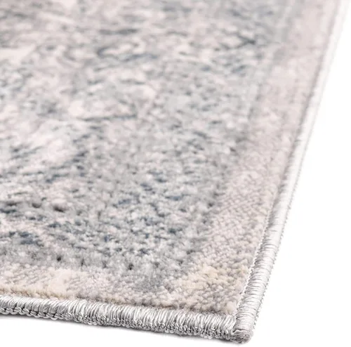 Vista 11 de Unique Loom Chateau Collection - Alfombra de área Wilson (2' 2" x 6' 9", alfombra de pasillo, azul oscuro/gris)