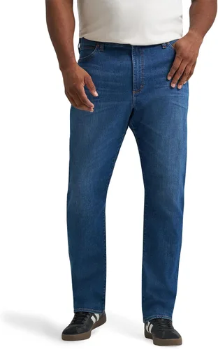 Vista 8 de Lee Pantalones Big & Tall Extreme Motion Athletic para Hombre, Corte Cónico azul Strike