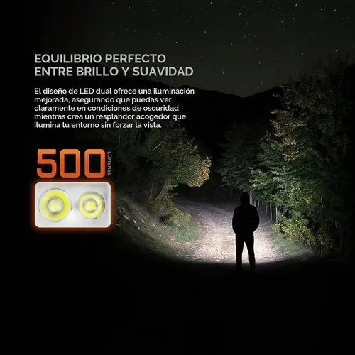 Vista 3 de ACEBEAM Keylite - Linterna de 500 lúmenes altos, luz EDC de bolsillo plano