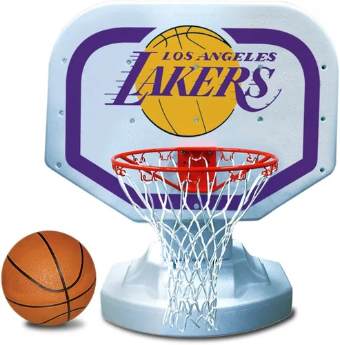 Vista 2 de Poolmaster 72915 Miami Heat NBA USA Juego de baloncesto junto a la piscina estilo competición
