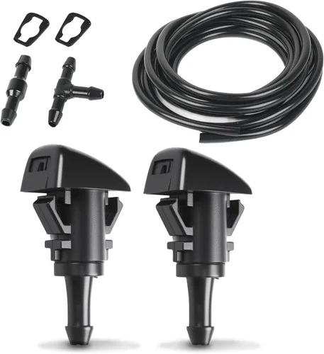 Vista 17 de OTUAYAUTO Kit de boquillas de lavador de parabrisas delantero para Ford F150 2004-2013 - Reemplaza OEM # 3W7Z-17603-AA, 3W7Z17603AA, boquilla