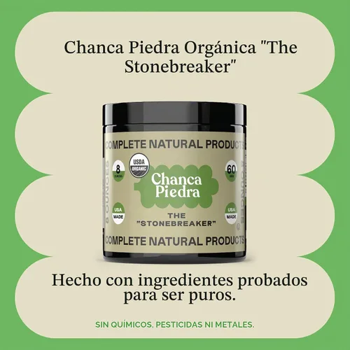 Vista 8 de Chanca Piedra - Polvo orgánico de 8 onzas, rompedor de piedra Phyllanthus Niruri a granel, soporte de vesícula biliar a base de hierbas puras