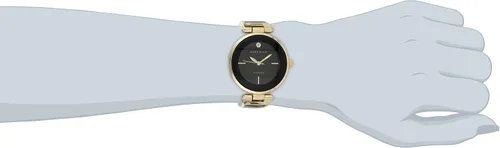 Vista 4 de Anne Klein reloj de pulsera con diamantes AK1414BKGB para mujeres