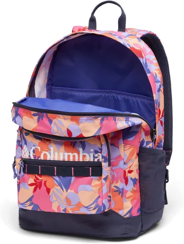 Vista 3 de Columbia Mochila unisex en zigzag de 30 L, diseño de geranio salvaje, talla única