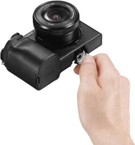 Vista 8 de Sony LCSEBE/B Just-Fit Body Case para cámara A6000 (negro)