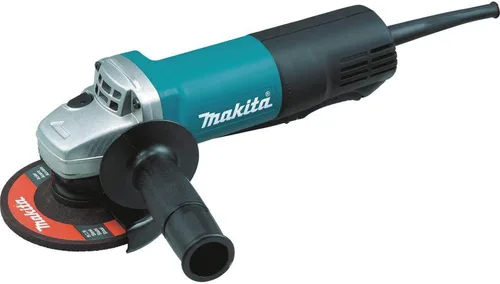 Vista 6 de Makita 9557PB amoladora angular con interruptor de pala de 4 1/2 pulgadas, con interruptor AC/DC (paquete de 4)