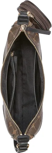 Vista 4 de NINE WEST Brooklyn Crossbody TOP Zip, marrónnegro, Marrón y negro.