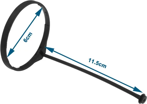 Vista 4 de 2 correas para tapa de depósito de combustible 17670-T3W-A01 compatibles con Civic CR-V Accord Crosstour Insight Odyssey Pilot HR-V City ILX MDX RDX