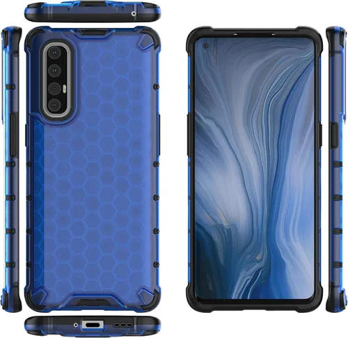 Vista 29 de Funda para Oppo Reno3 Pro 4G, funda para Oppo Reno3 Pro 4G, color negro