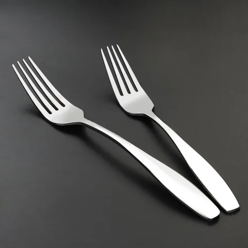 Vista 4 de Ggbin Tenedores de cena de acero inoxidable de 12 piezas, 7.87 pulgadas