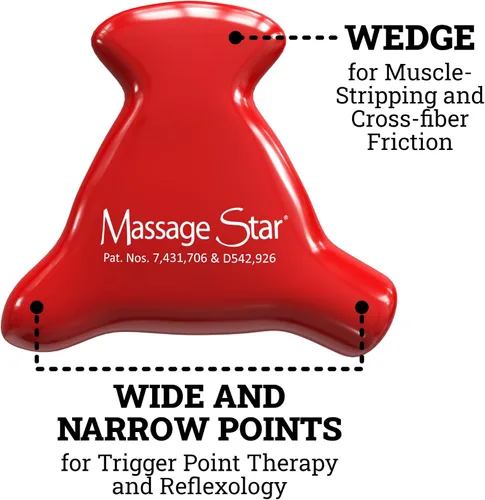 Vista 5 de Acuforce W51087 Massage Star con 3 aplicaciones