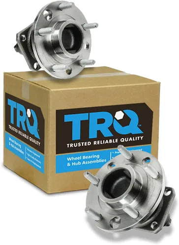 Vista 47 de TRQ Juego de 2 rodamientos de rueda delantera y conjunto de cubo compatible con Tesla 3 2020 Y 2018-2019 para Tesla 3 2020 Tesla Y AWD 2018-2019